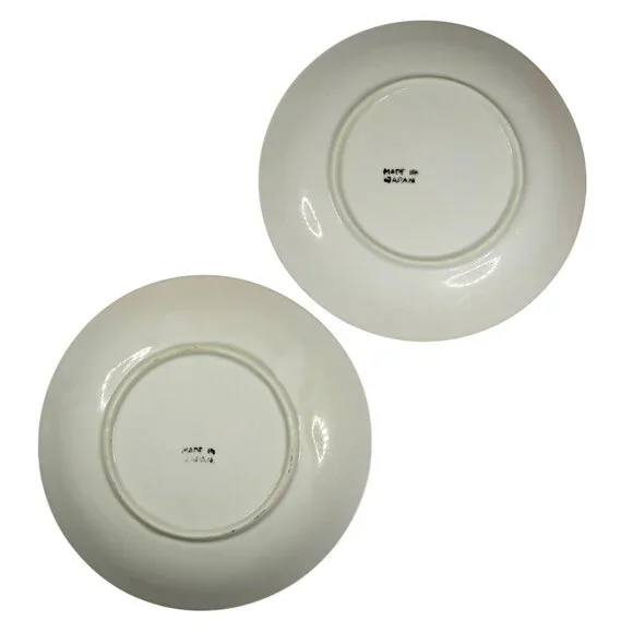 Scenic Luster Teacup & Saucer Pair 1920s-1940s Made in Japan Hand-Painted - Picture 4 of 9